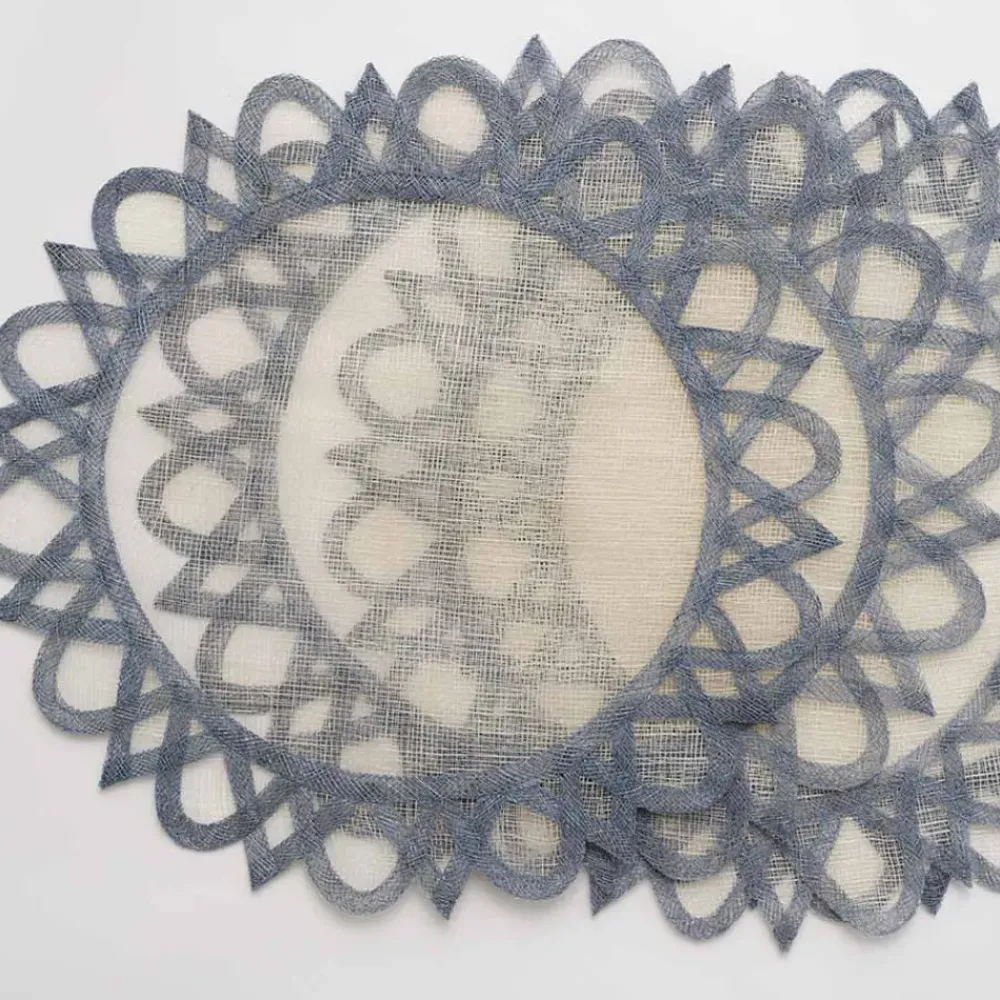 Pomegranate Inc Light blue natural fiber placemats | Set 4 Outlet