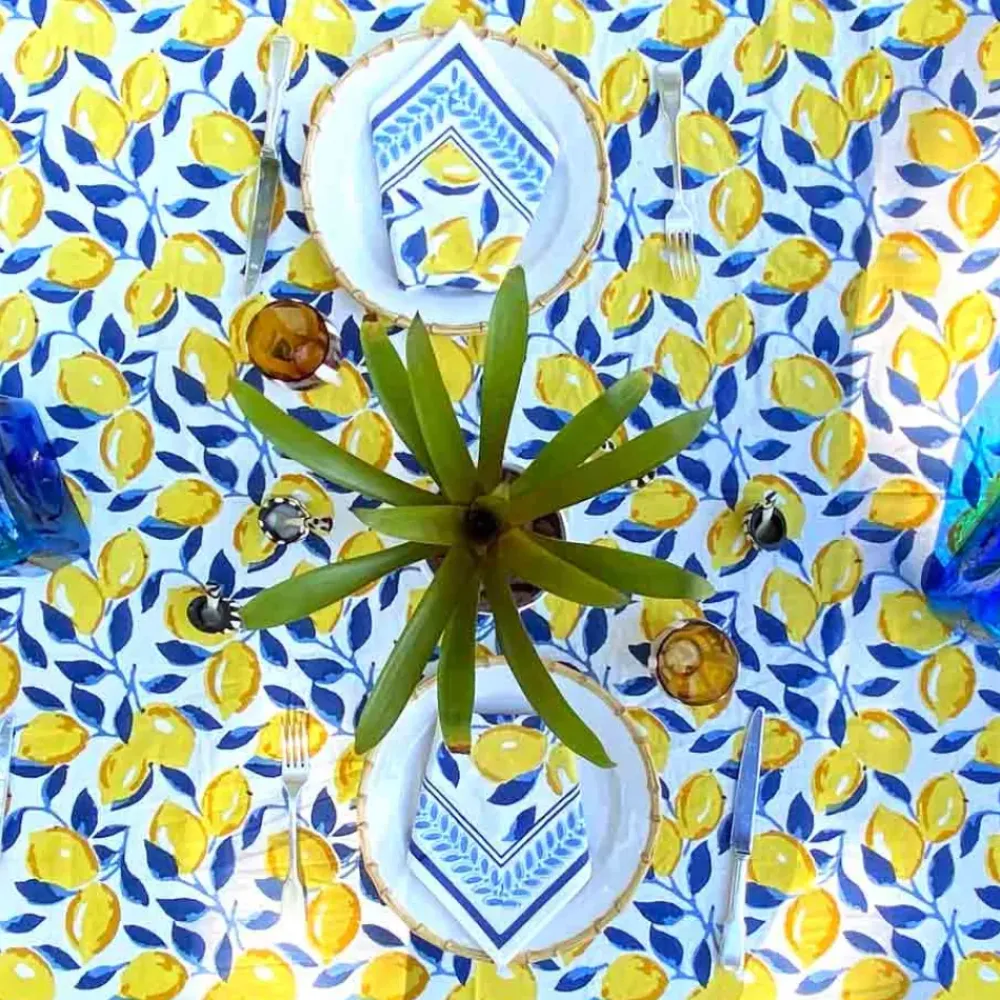 Pomegranate Inc Mod Lemon Napkin | Set of 4 Discount