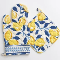 Pomegranate Inc Mod Lemon Oven Mitt Set Discount