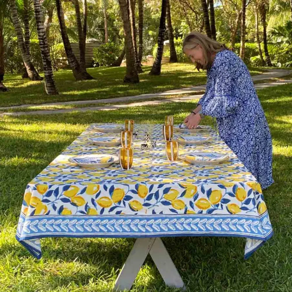 Pomegranate Inc Mod Lemon Tablecloth Best