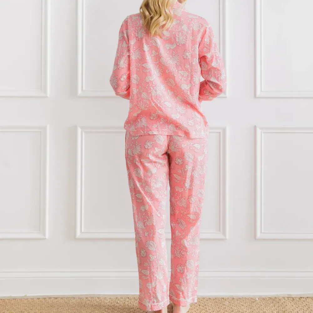 Pomegranate Inc Morning Meadow Pink Pajama Set Online