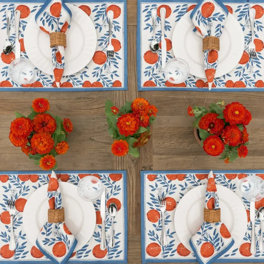 Pomegranate Inc Orange Grove Placemat | Set of 4