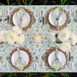 Pomegranate Inc Palms & Pineapples Tablecloth New