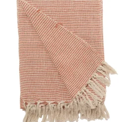 Pomegranate Inc Persimmon Woven Throw Clearance