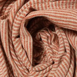 Pomegranate Inc Persimmon Woven Throw Clearance