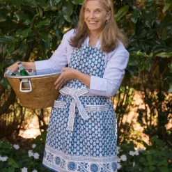 Pomegranate Inc Pom Buti Denim Apron Online