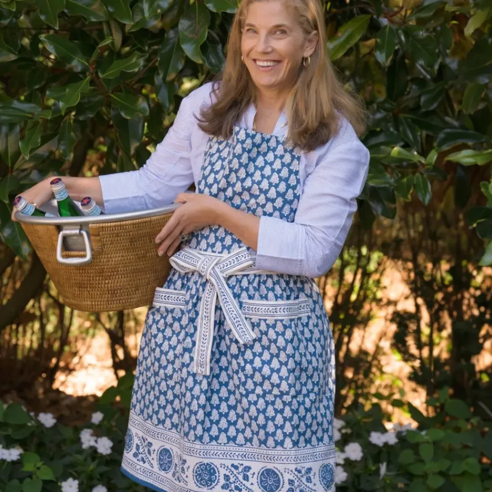 Pomegranate Inc Pom Buti Denim Apron Online