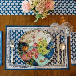 Pomegranate Inc Pom Buti Denim Placemat | Set of 4 Hot