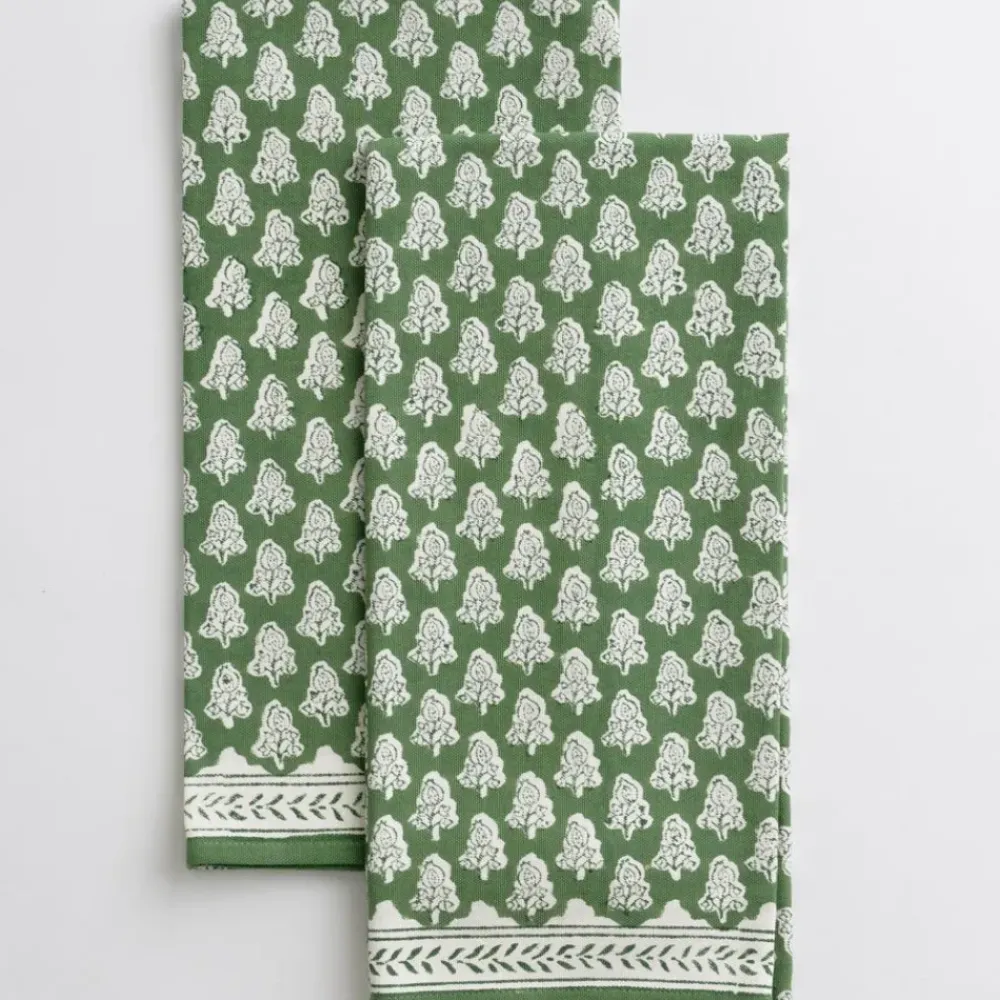 Pomegranate Inc Pom Buti Green Tea Towels Sale