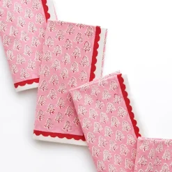 Pomegranate Inc Pom Buti Pink Napkin | Set of 4 New