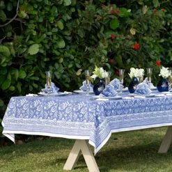 Pomegranate Inc Pomegranate Blue Tablecloth New