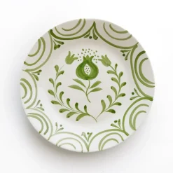 Pomegranate Inc Pomegranate Crest Green Salad Plate | Set of 2 Best