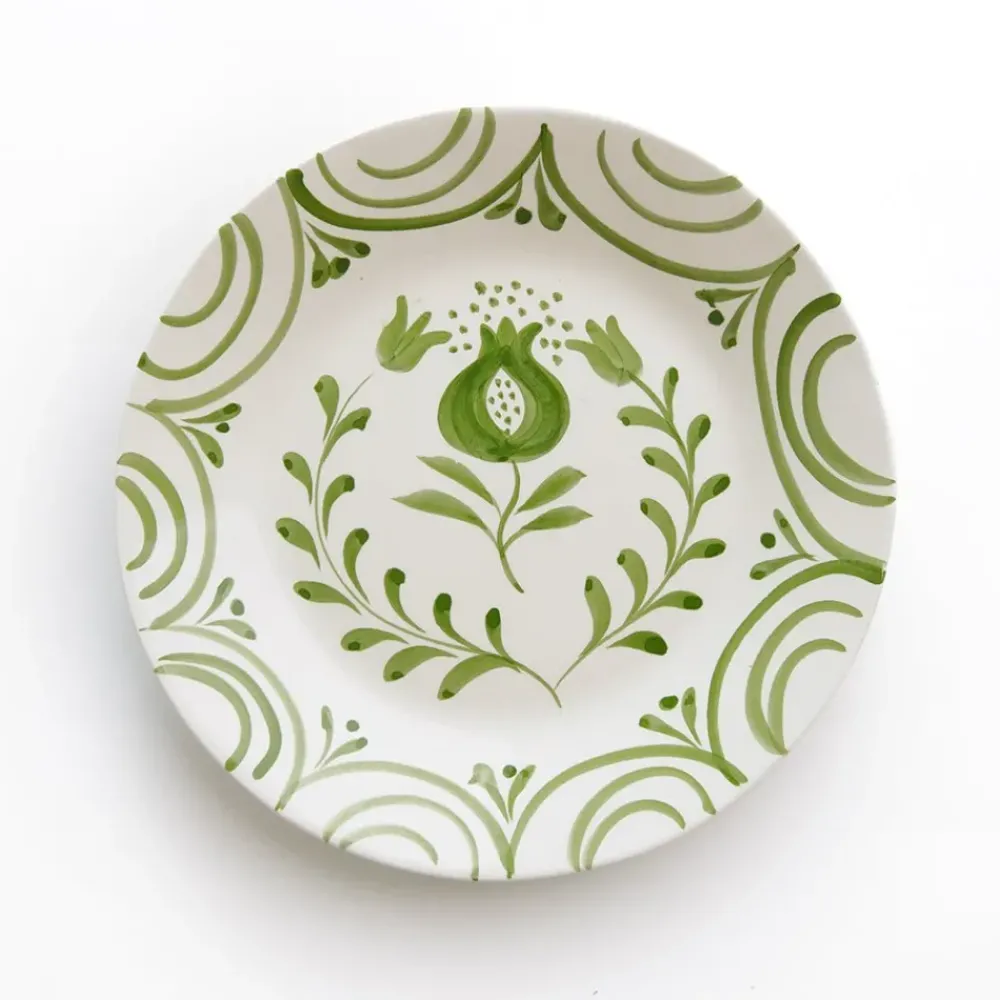 Pomegranate Inc Pomegranate Crest Green Salad Plate | Set of 2 Best