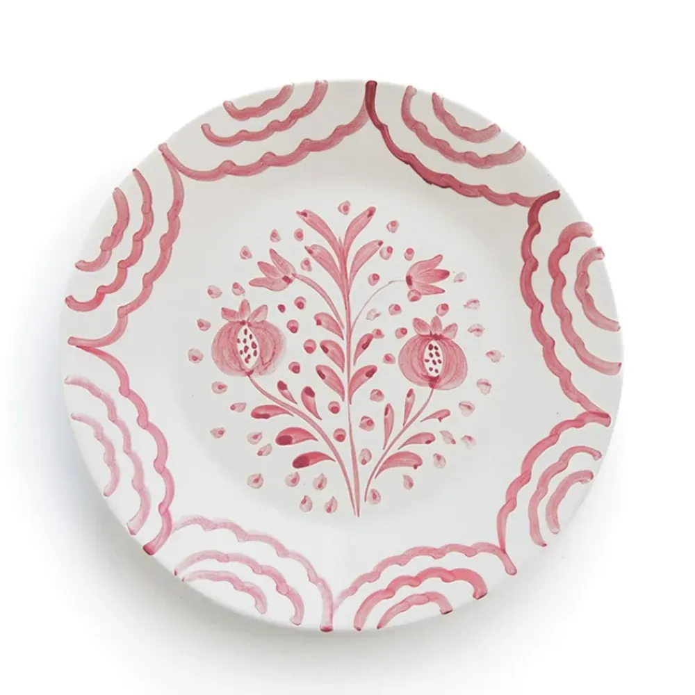 Pomegranate Inc Pomegranate Duet Rose Salad Plate | Set of 2 New