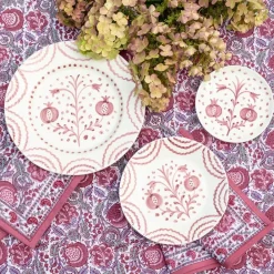 Pomegranate Inc Pomegranate Duet Rose Salad Plate | Set of 2 New