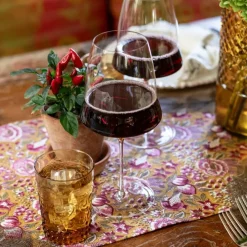 Pomegranate Inc Pomegranate Garden Plum & Ochre Table Runner