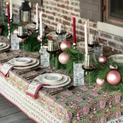 Pomegranate Inc Pomegranate Garden Wine & Rose Tablecloth Best