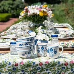 Pomegranate Inc Pomegranate Trio Sketch Cobalt Blue Bowl | Set of 2 Online