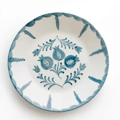 Pomegranate Inc Pomegranate Trio Vine Teal Salad Plate | Set of 2 Best
