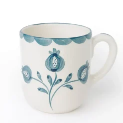 Pomegranate Inc Pomegranate Trio Vine Teal Mug | Set of 2 Clearance