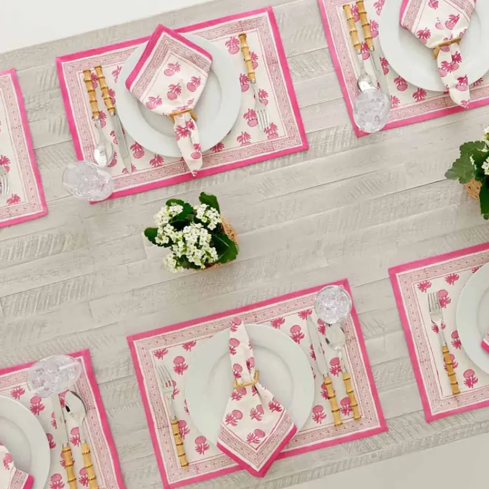 Pomegranate Inc Rosé Placemat | Set of 4 Discount