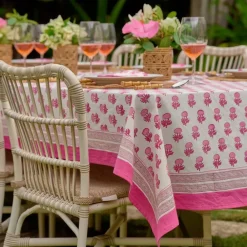 Pomegranate Inc Rosé Tablecloth Outlet