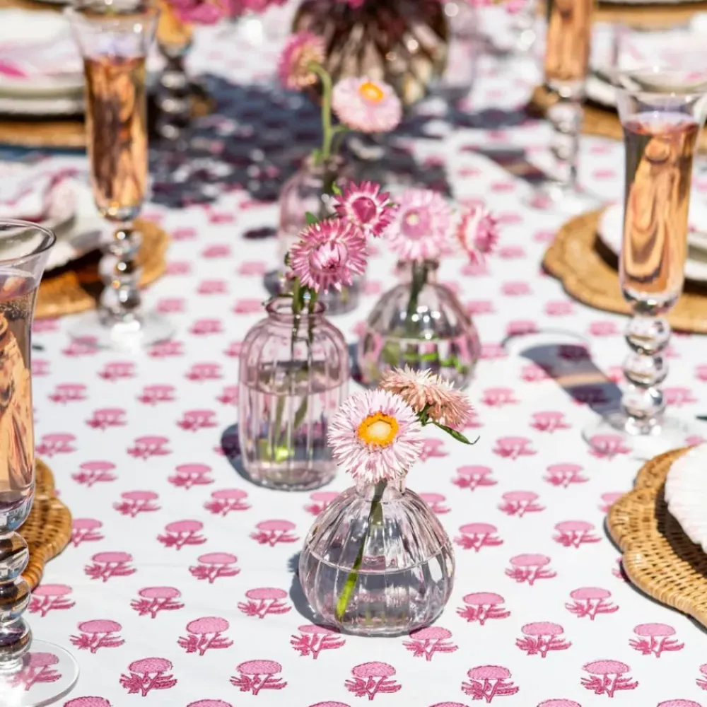 Pomegranate Inc Rosé Tablecloth Outlet