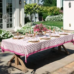 Pomegranate Inc Rosé Tablecloth Outlet