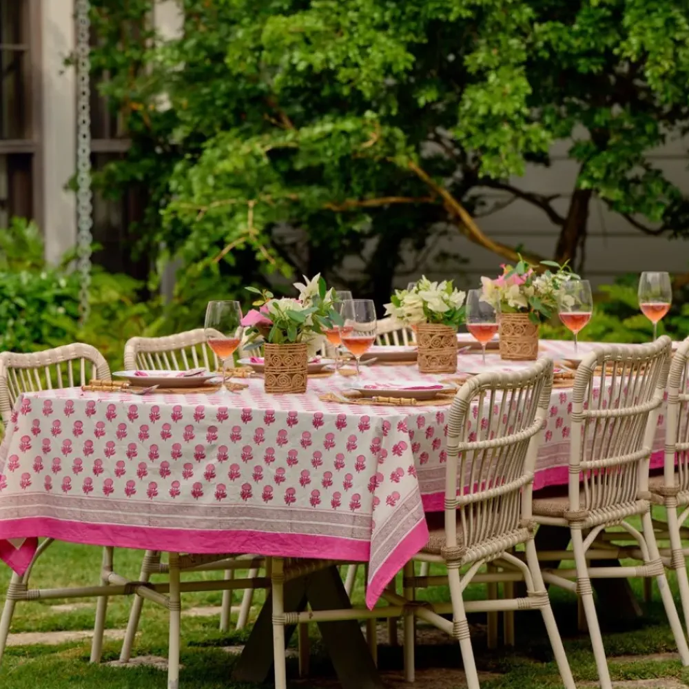 Pomegranate Inc Rosé Tablecloth Outlet