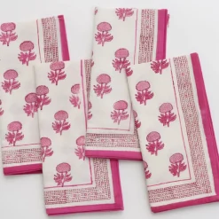 Pomegranate Inc Rose Wine Napkin | Set of 4 Sale