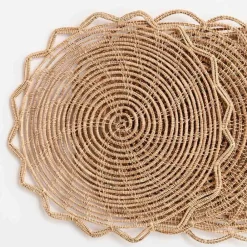 Pomegranate Inc Round Bamboo Cane Placemats | Set of 4 Sale