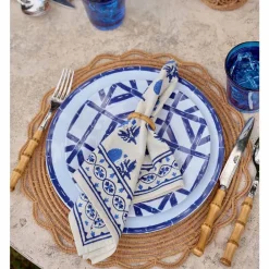 Pomegranate Inc Round Bamboo Napkin Ring | Set of 4 Clearance