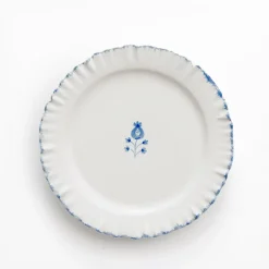 Pomegranate Inc Ruffled Cobalt Blue Salad Plate | Set of 2 Outlet