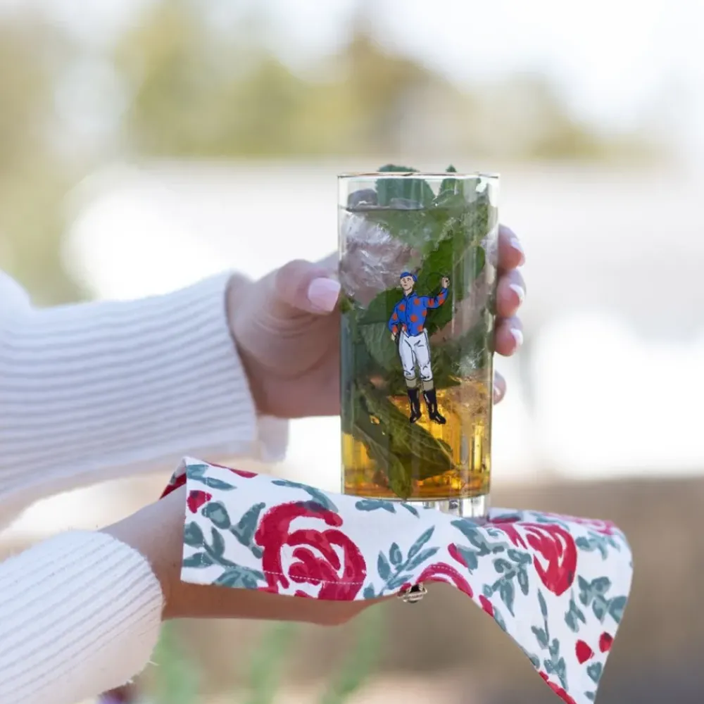 Pomegranate Inc Run For The Roses 150 Cocktail Napkins | Set of 6 Discount