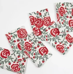 Pomegranate Inc Run For The Roses 150 Cocktail Napkins | Set of 6 Discount
