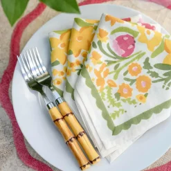 Pomegranate Inc 70s Flower Napkin | Set of 4