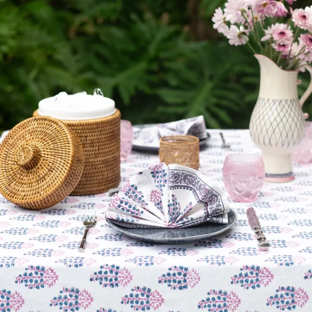 Pomegranate Inc Sagar Blue & Magenta Napkin Clearance