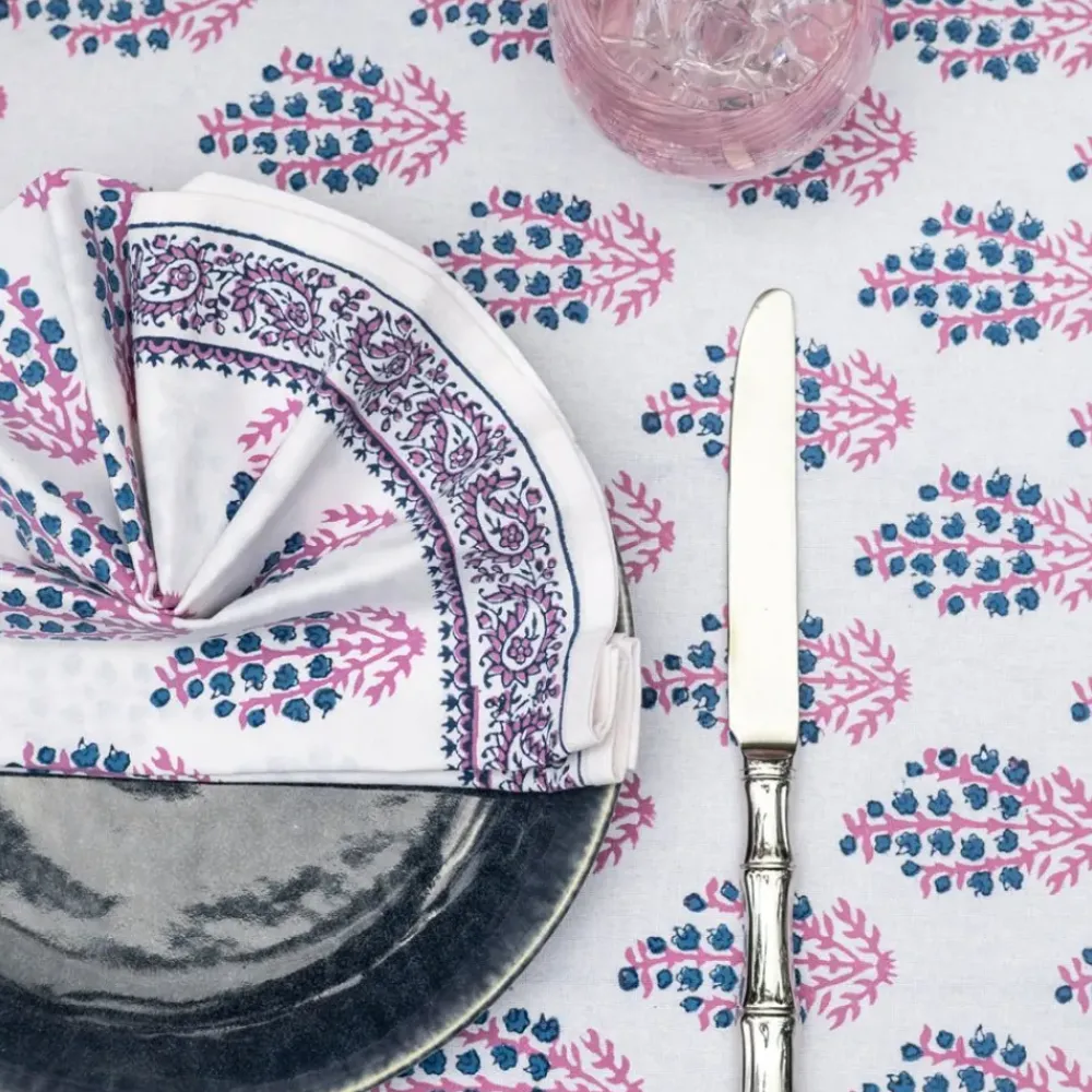 Pomegranate Inc Sagar Blue & Magenta Napkin Clearance