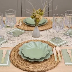 Pomegranate Inc Sage Simply Eco Plates | Set of 8 Online