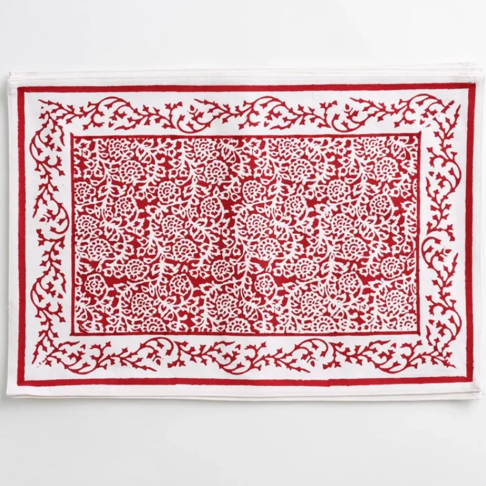 Pomegranate Inc Tapestry Deep Red Placemat Online