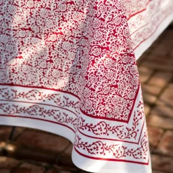 Pomegranate Inc Tapestry Deep Red Tablecloth Best