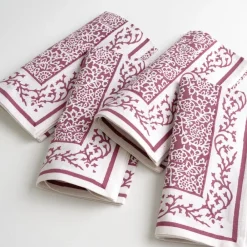 Pomegranate Inc Tapestry Eggplant Napkin | Set of 4 Clearance