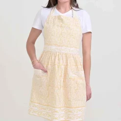 Pomegranate Inc Tapestry Marigold Apron Discount