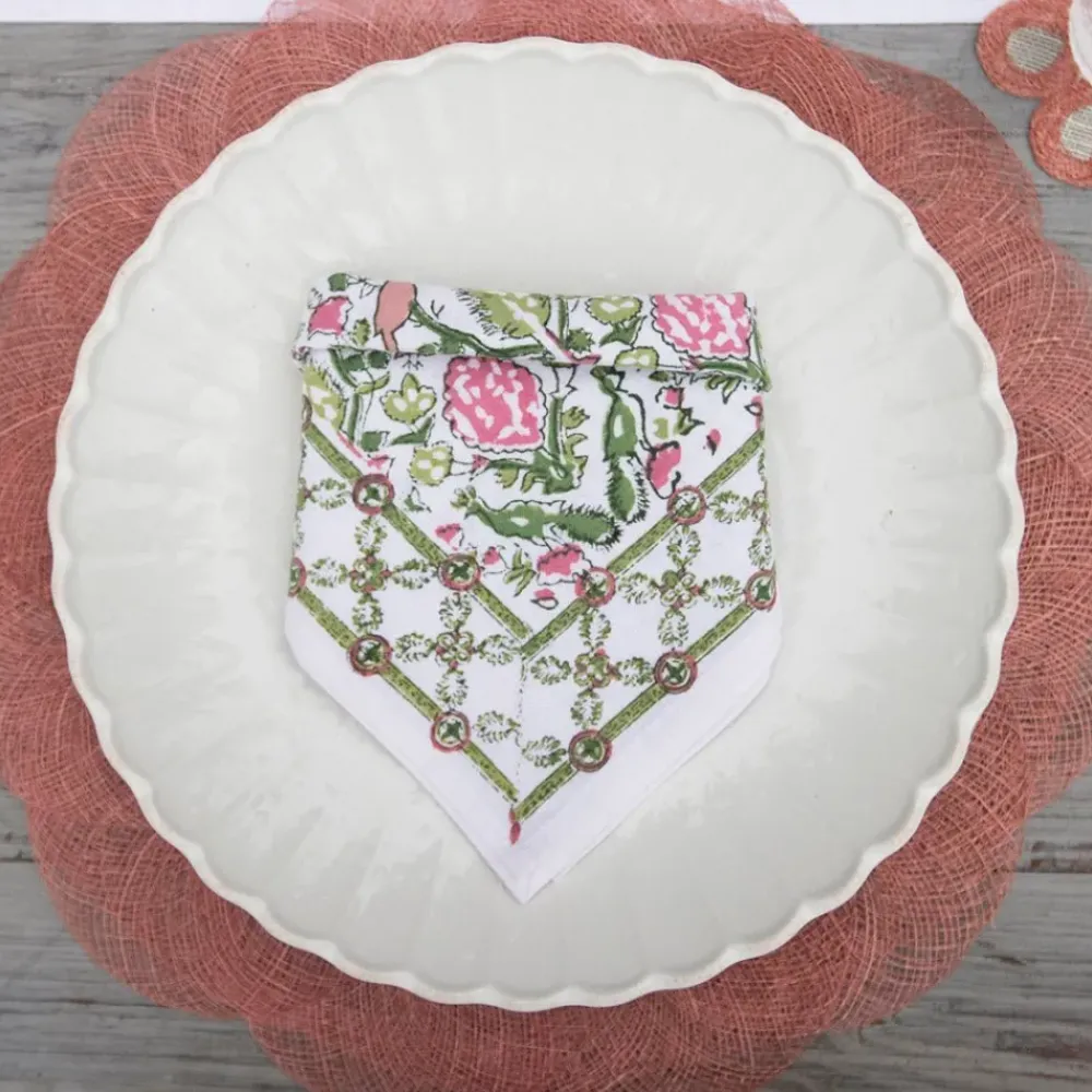 Pomegranate Inc Terracotta Woven Cloud Placemat | Set of 4 Discount