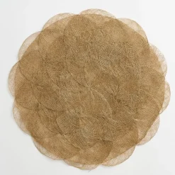 Pomegranate Inc Toast Woven Cloud Placemat | Set of 4 New