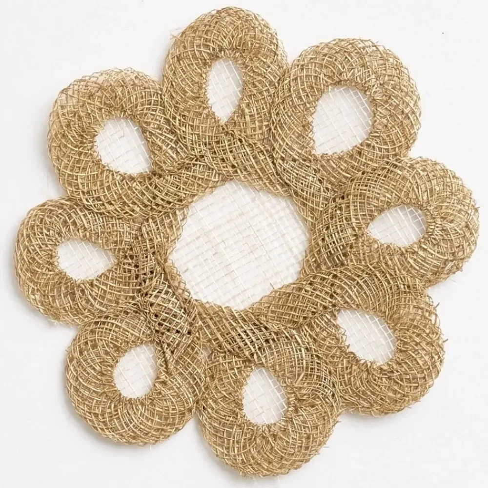 Pomegranate Inc Toast Woven Doodles Coaster | Set of 4 Best