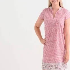 Pomegranate Inc Tulip Sundial Mauveglow Cap Sleeve Dress Sale