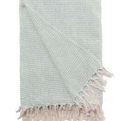 Pomegranate Inc Turquoise Woven Throw Best