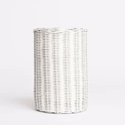 Pomegranate Inc White Wicker Wine Cooler Discount