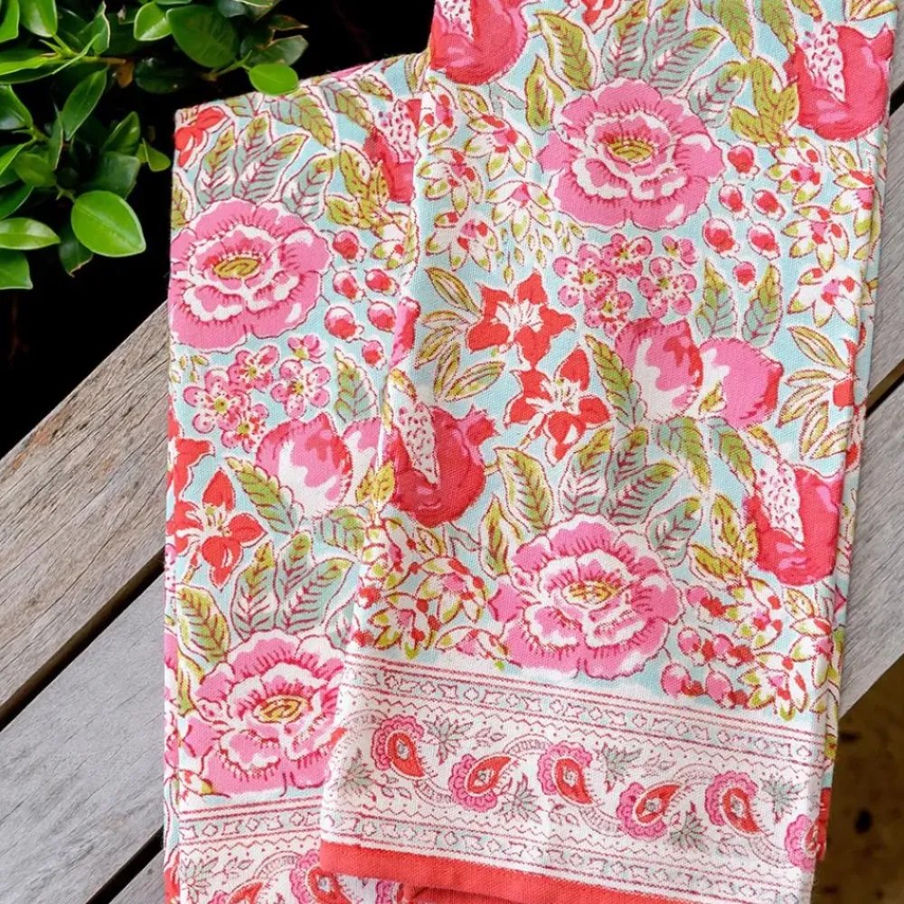 Pomegranate Inc Wildflower Garden Tea towels New